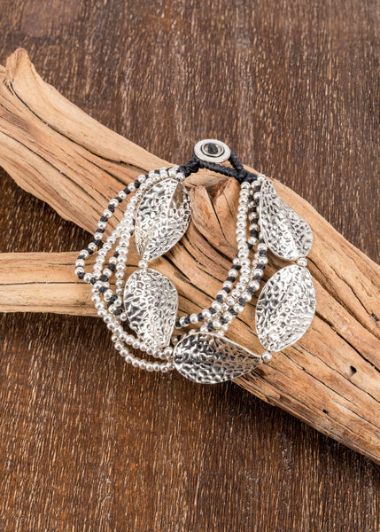 Leaf Alloy Bracelet