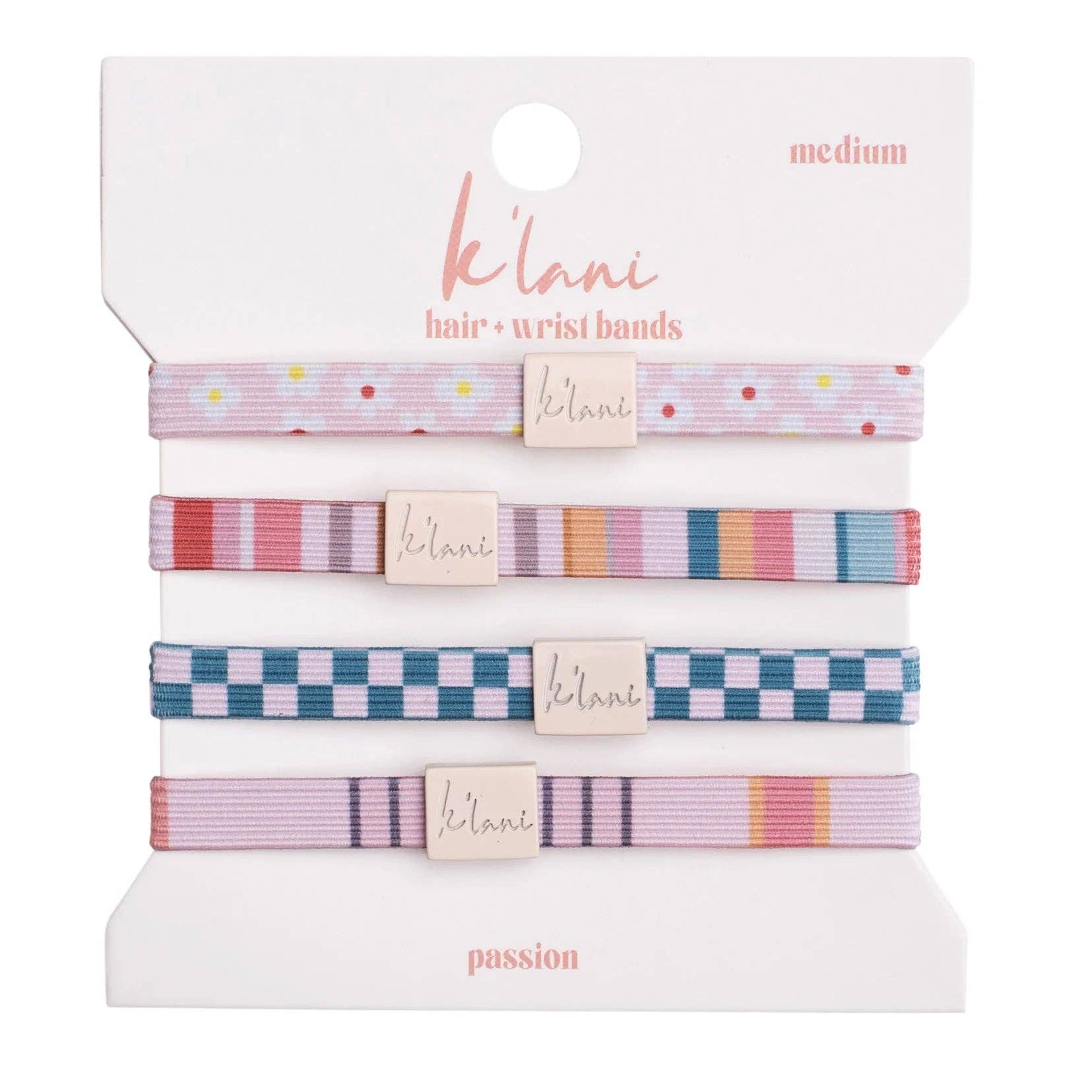 Passion - Hair + Wrist Bands: Medium