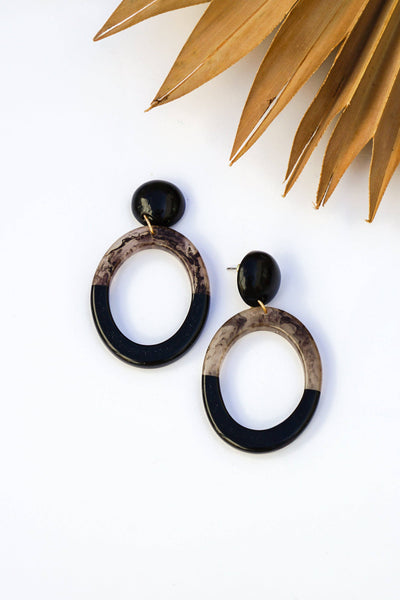 Midnight Tides Earring