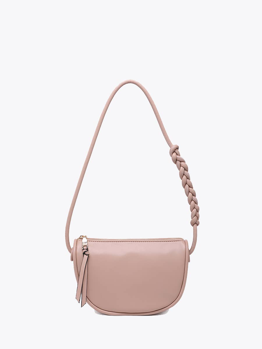 EH2707 Annaka Shaped Crossbody w/ Knotted Strap: Sand