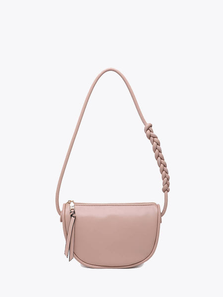 EH2707 Annaka Shaped Crossbody w/ Knotted Strap: Sand