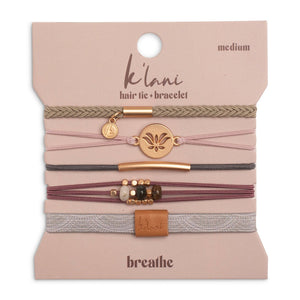 Breathe  Hair Tie Bracelets: Medium