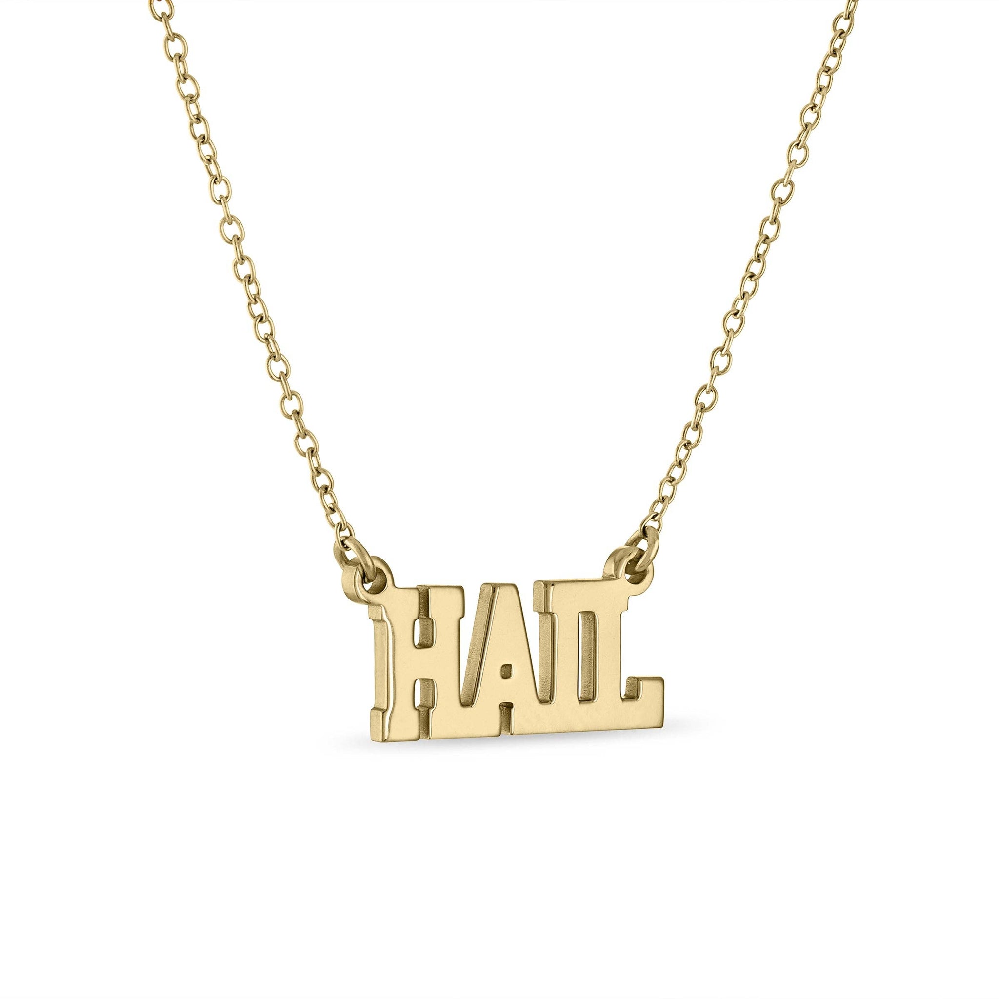 Michigan HAIL Necklace