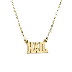 Michigan HAIL Necklace