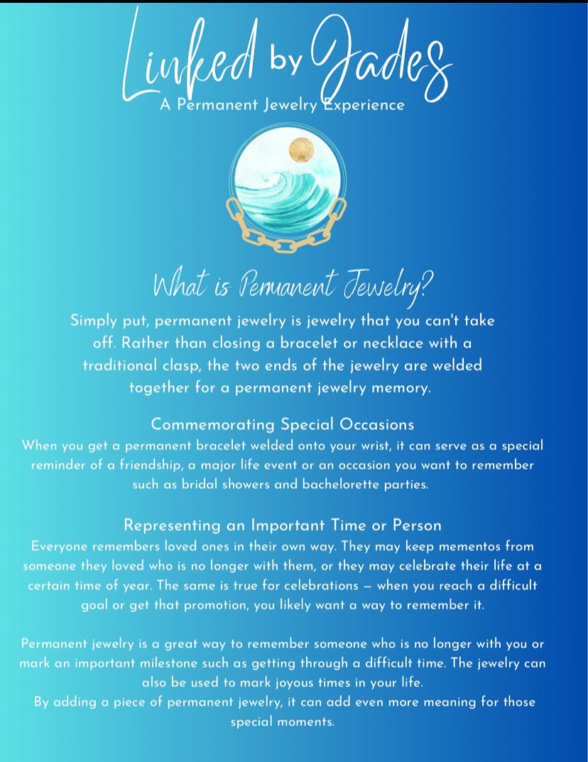 A Permanent Jewelry Experience