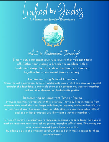 A Permanent Jewelry Experience
