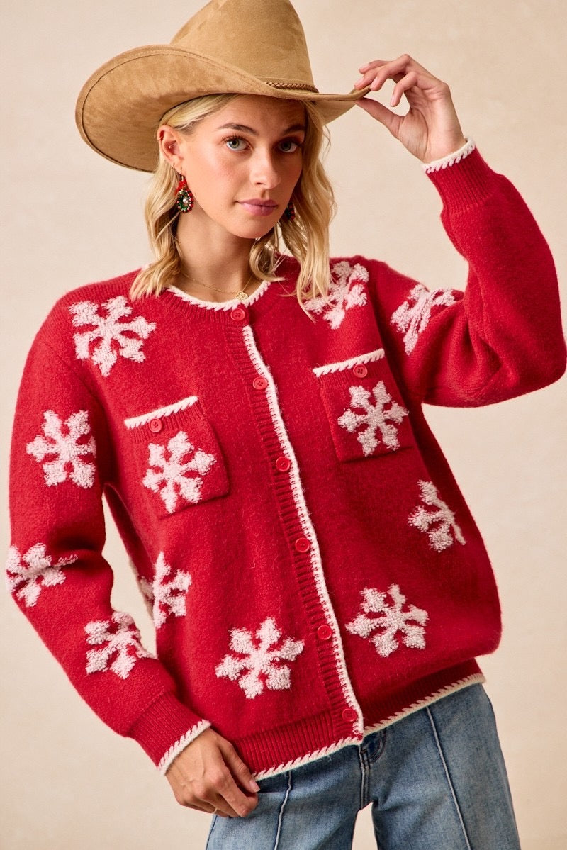 SNOWFLAKE CARDIGAN