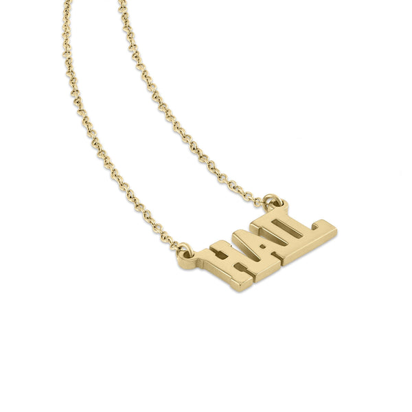 Michigan HAIL Necklace