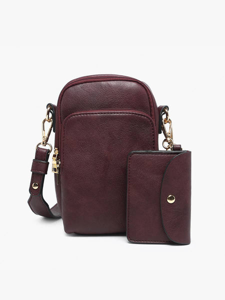 M2080 Parker 3 Compartment Crossbody w/ Pouch: Navy