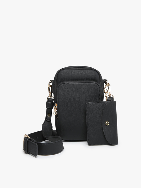 M2080 Parker 3 Compartment Crossbody w/ Pouch: Bubblegum