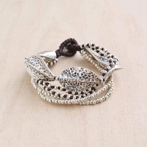 Leaf Alloy Bracelet