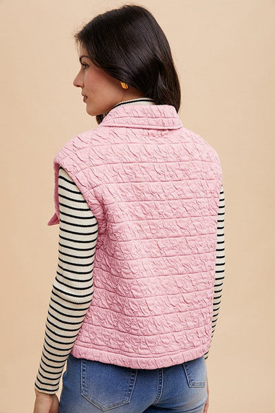 Quilted Knit Vest