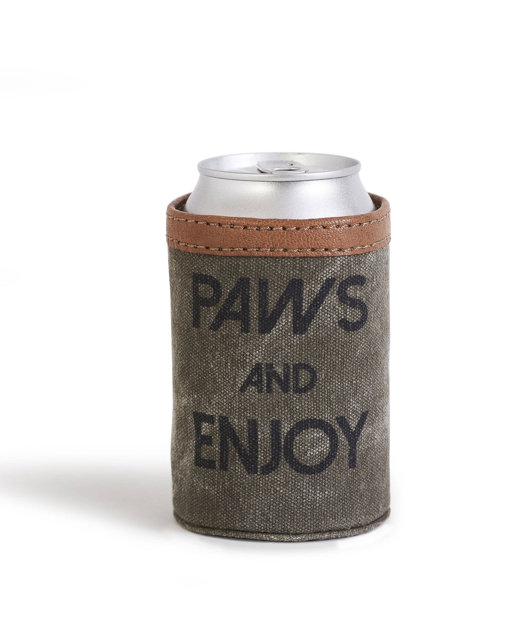 Paws And Enjoy Up-Cycled Canvas Can Cover M-5579